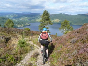 mountainbiken Loch Ness Schotland