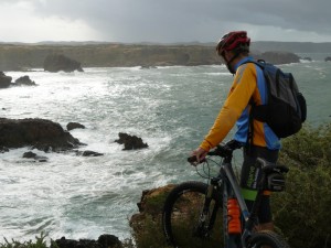 mountainbiken kust Portugal